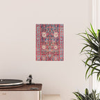 Bijar Kurdish Northwest Persian Rug Print Poster Gallery Image 2