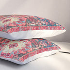 Bijar Kurdish Northwest Persian Rug Print Pillow Sham Gallery Image 3