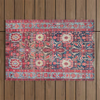 Bijar Kurdish Northwest Persian Rug Print Outdoor Rug Gallery Image 1