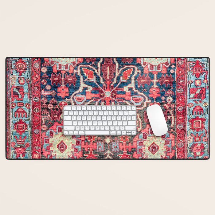 Bijar Kurdish Northwest Persian Rug Print Desk Mat Gallery Image 1