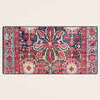 Bijar Kurdish Northwest Persian Rug Print Desk Mat Gallery Image 3
