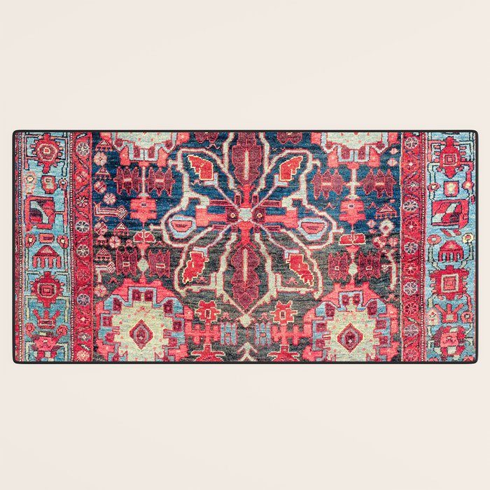 Bijar Kurdish Northwest Persian Rug Print Desk Mat Gallery Image 3