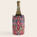 Bijar Kurdish Northwest Persian Rug Print Wine Chiller Gallery Image 1