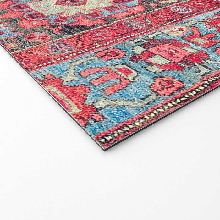 Bijar Kurdish Northwest Persian Rug Print Welcome Mat Gallery Image 2