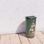 Christmas Tree English Bulldog Travel Mug Gallery Image 4