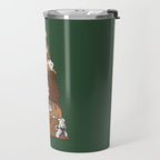 Christmas Tree English Bulldog Travel Mug Gallery Image 2