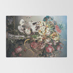 Flower skull Rug Gallery Image 2