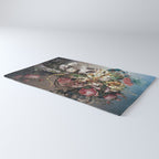 Flower skull Rug Gallery Image 3