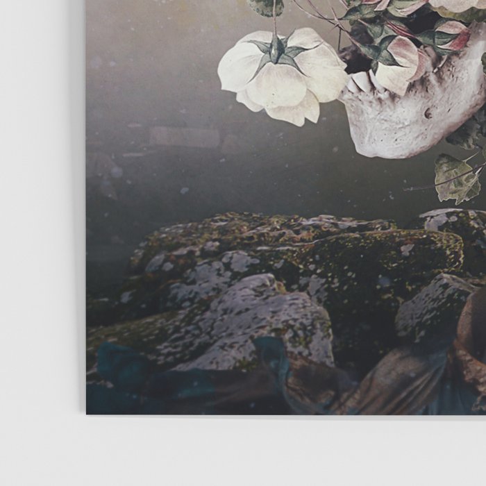Flower skull Poster Gallery Image 3
