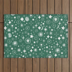 Greenish stellar S Outdoor Rug Gallery Image 1