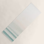 Washed Out Ocean Waves // California Beach Surf Horizon Summer Sunrise Abstract Photograph Vibes Yoga Mat Gallery Image 1