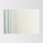 Washed Out Ocean Waves // California Beach Surf Horizon Summer Sunrise Abstract Photograph Vibes Rug Gallery Image 2