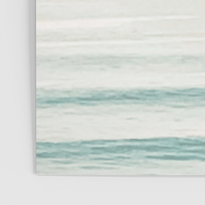 Washed Out Ocean Waves // California Beach Surf Horizon Summer Sunrise Abstract Photograph Vibes Poster Gallery Image 3
