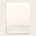 Washed Out Ocean Waves // California Beach Surf Horizon Summer Sunrise Abstract Photograph Vibes Notebook Gallery Image 4