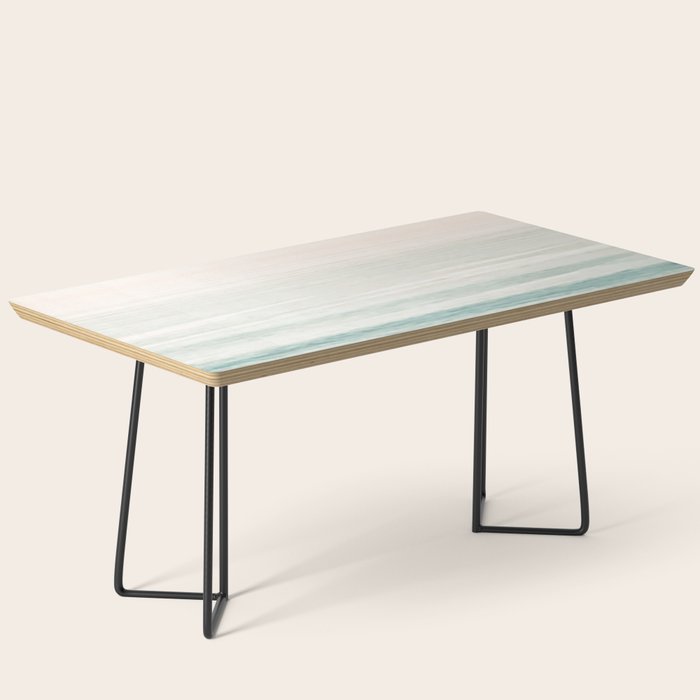 Washed Out Ocean Waves // California Beach Surf Horizon Summer Sunrise Abstract Photograph Vibes Coffee Table Gallery Image 1