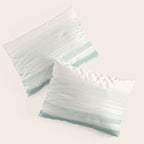 Washed Out Ocean Waves // California Beach Surf Horizon Summer Sunrise Abstract Photograph Vibes Pillow Sham Gallery Image 3