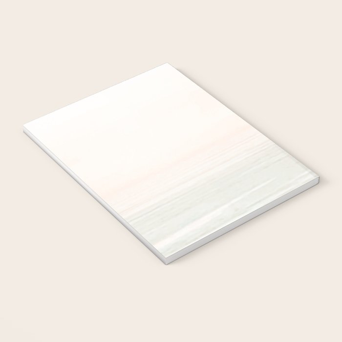 Washed Out Ocean Waves // California Beach Surf Horizon Summer Sunrise Abstract Photograph Vibes Notebook Gallery Image 3