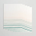 Washed Out Ocean Waves // California Beach Surf Horizon Summer Sunrise Abstract Photograph Vibes Wrapping Paper Gallery Image 3