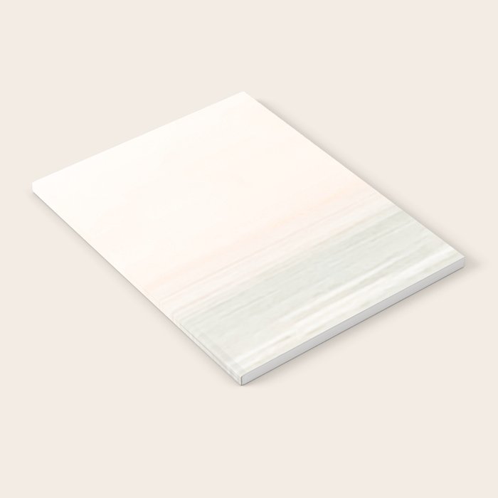 Washed Out Ocean Waves // California Beach Surf Horizon Summer Sunrise Abstract Photograph Vibes Notebook Gallery Image 2