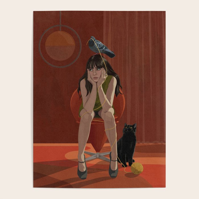 Little Miss Pigeon Head  Poster Gallery Image 4