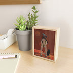 Little Miss Pigeon Head  Mini Art Print Gallery Image 2