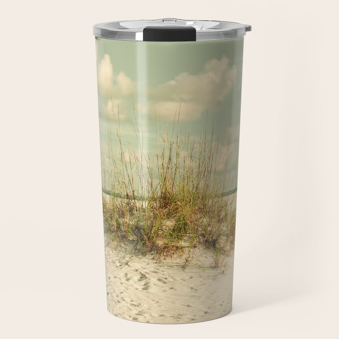 Tropical Beach Vibes Travel Mug Gallery Image 1