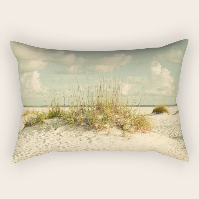 Tropical Beach Vibes Rectangular Pillow Gallery Image 2