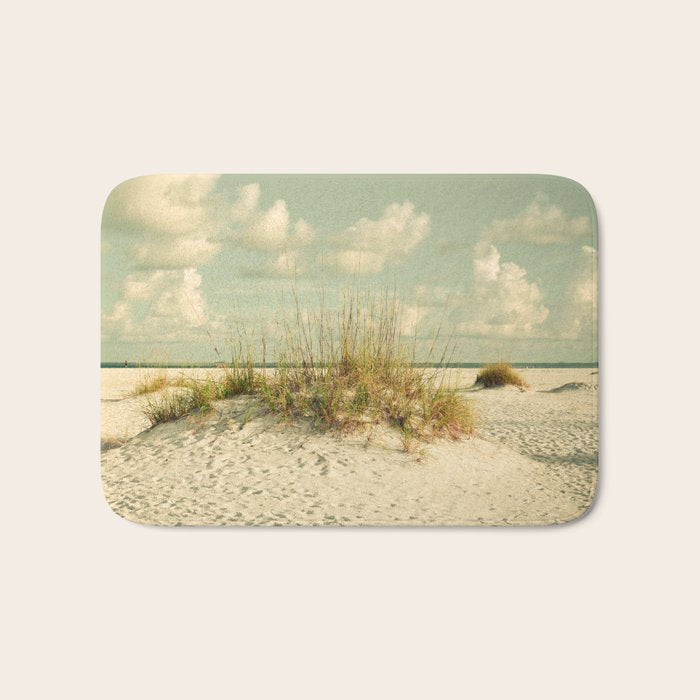 Tropical Beach Vibes Bath Mat Gallery Image 1