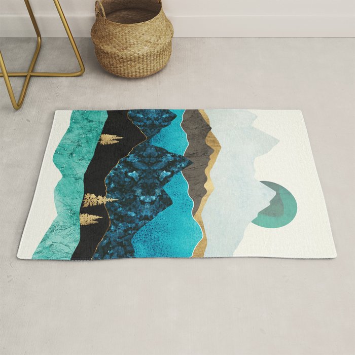 Teal Afternoon Rug Gallery Image 1