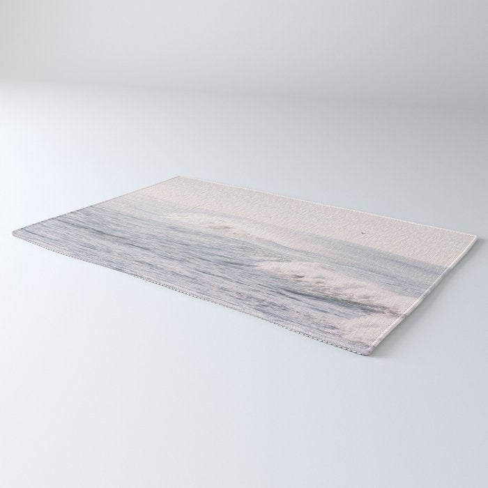 Crashing Waves Ocean - travel photography Rug Gallery Image 3
