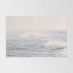 Crashing Waves Ocean - travel photography Rug Gallery Image 2