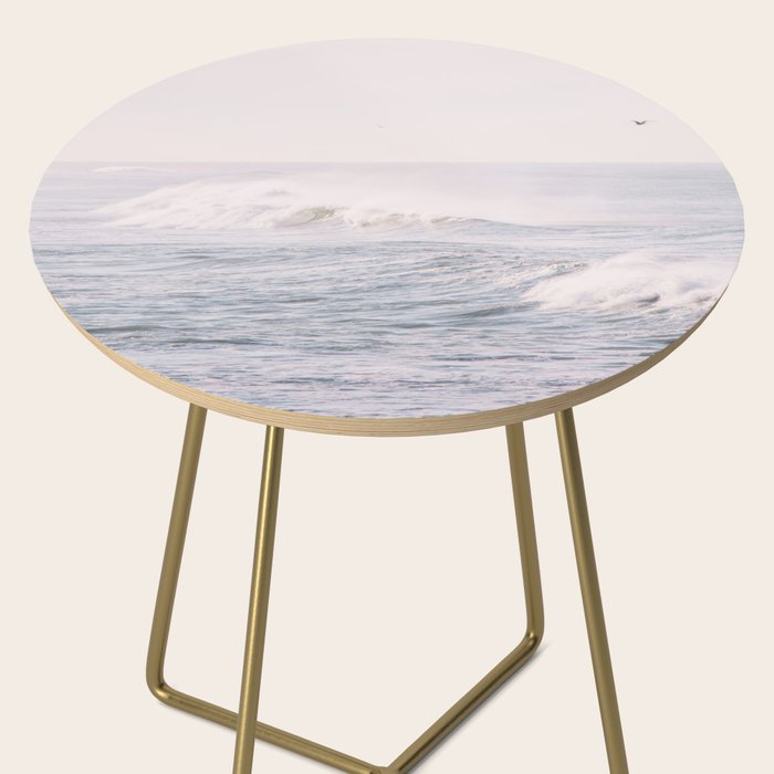 Crashing Waves Ocean - travel photography Side Table Gallery Image 2
