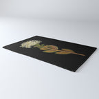 Ledum Latifolium by Mary Delany Paper Collage Floral Flower Botanical Paper Mosaic Vintage Scientific Plant Anatomy  Rug Gallery Image 3
