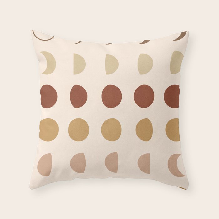 Flow of the Phases Throw Pillow Gallery Image 6