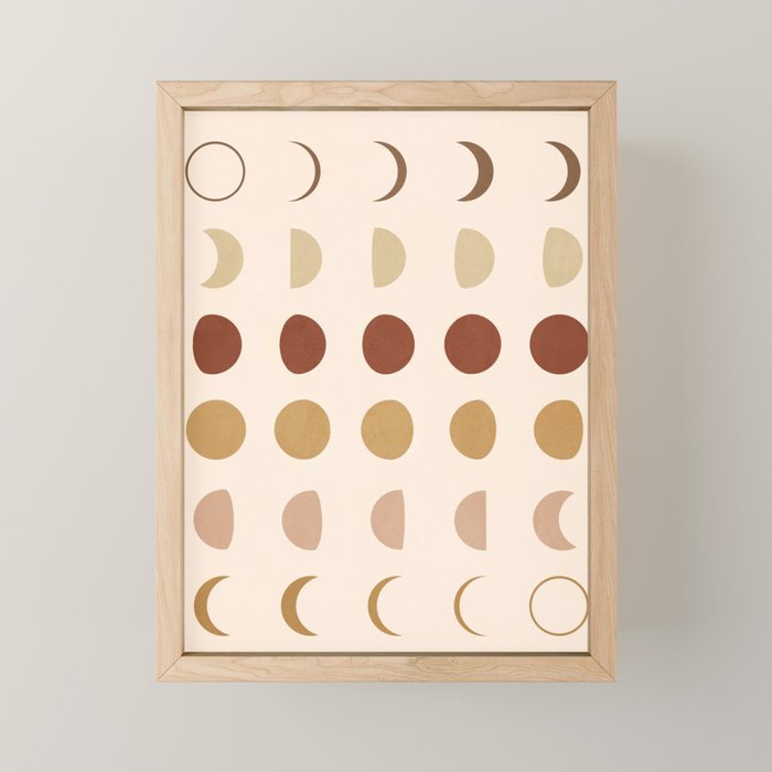 Flow of the Phases Mini Art Print Gallery Image 1