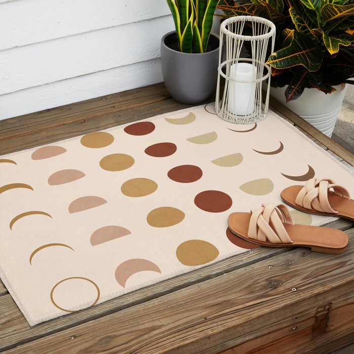 Flow of the Phases Outdoor Rug Gallery Image 2