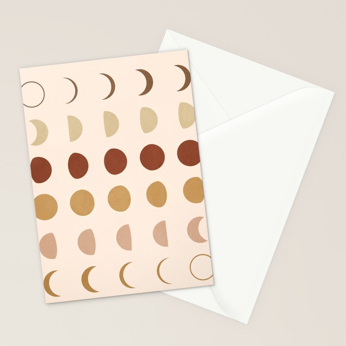 Flow of the Phases Stationery Card Gallery Image 2
