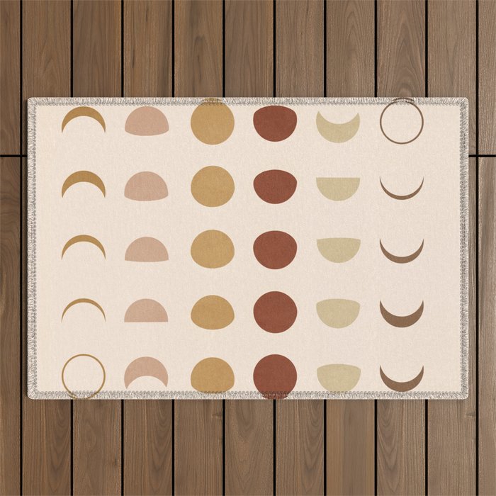 Flow of the Phases Outdoor Rug Gallery Image 1