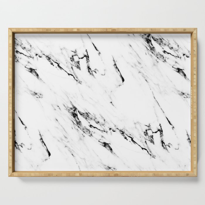 Classic Marble Serving Tray Gallery Image 1