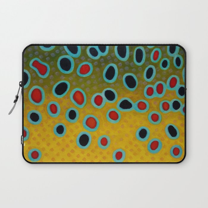 Brown Trout Fly Fishing  Laptop Sleeve Gallery Image 1