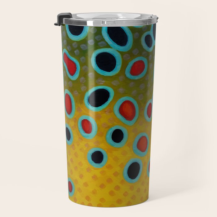 Brown Trout Fly Fishing  Travel Mug Gallery Image 3