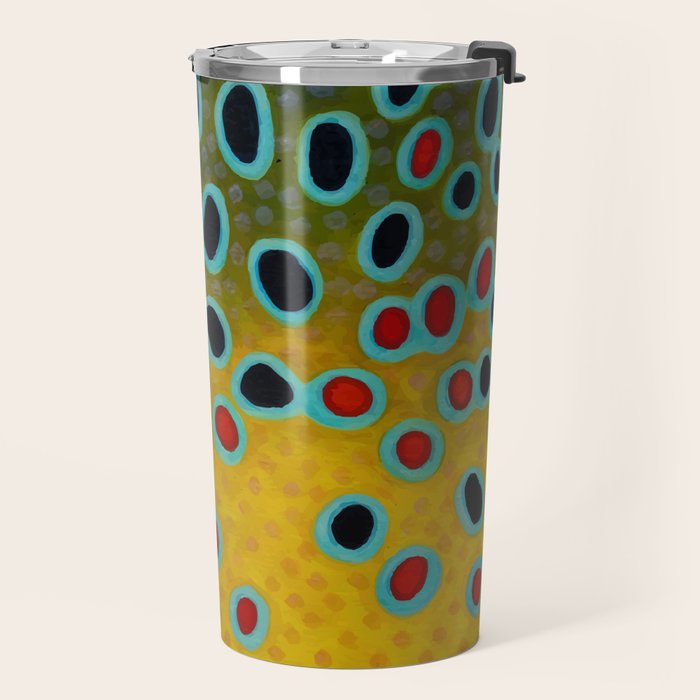 Brown Trout Fly Fishing  Travel Mug Gallery Image 2