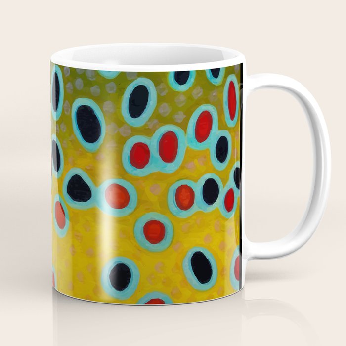 Brown Trout Fly Fishing  Coffee Mug Gallery Image 1