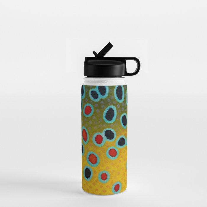 Brown Trout Fly Fishing  Water Bottle Gallery Image 1