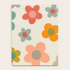 Flower Power Floral | Retro 60s 70s Notebook Gallery Image 4