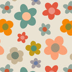 Flower Power Floral | Retro 60s 70s Coffee Mug Gallery Image 2