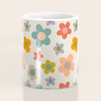 Flower Power Floral | Retro 60s 70s Coffee Mug Gallery Image 4
