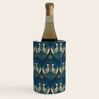 Art Deco Herons - Blue Wine Chiller Gallery Image 3