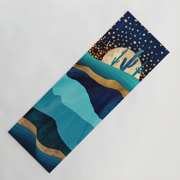 Indigo Desert Night Yoga Mat Gallery Image 1