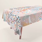 Colorful Wild Cats Tablecloth Gallery Image 1